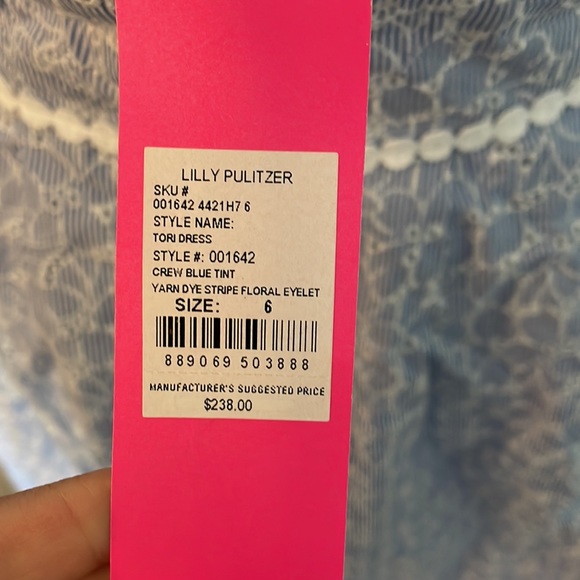 Brand new with tags Lilly Pulitzer Dress- Size 6 - Picture 4 of 4